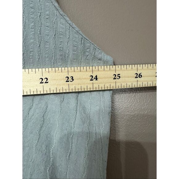 NWOT POL "See You at the Horse Range" Relaxed Fit Lace Eyelet Tunic Button Up L - Picture 9 of 12